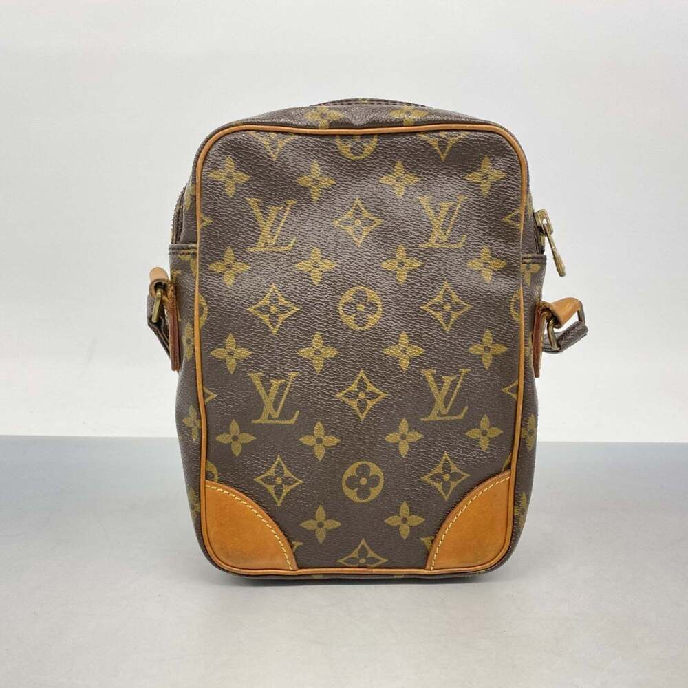 LOUIS VUITTON Authentic Brown Monogram Shoulder Bag - Picture 14 of 14